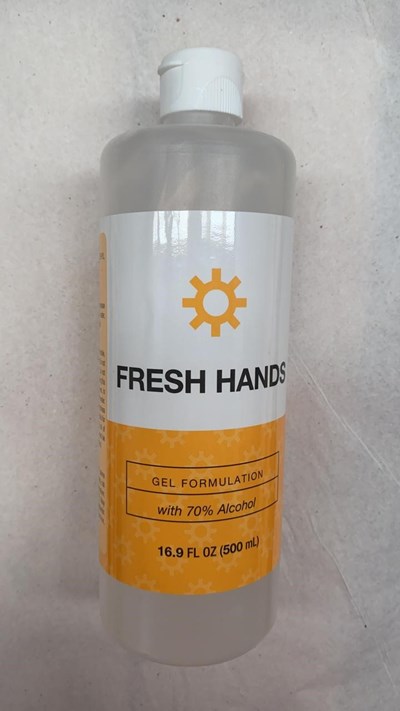 500 mL Front (Sanitizer Front)